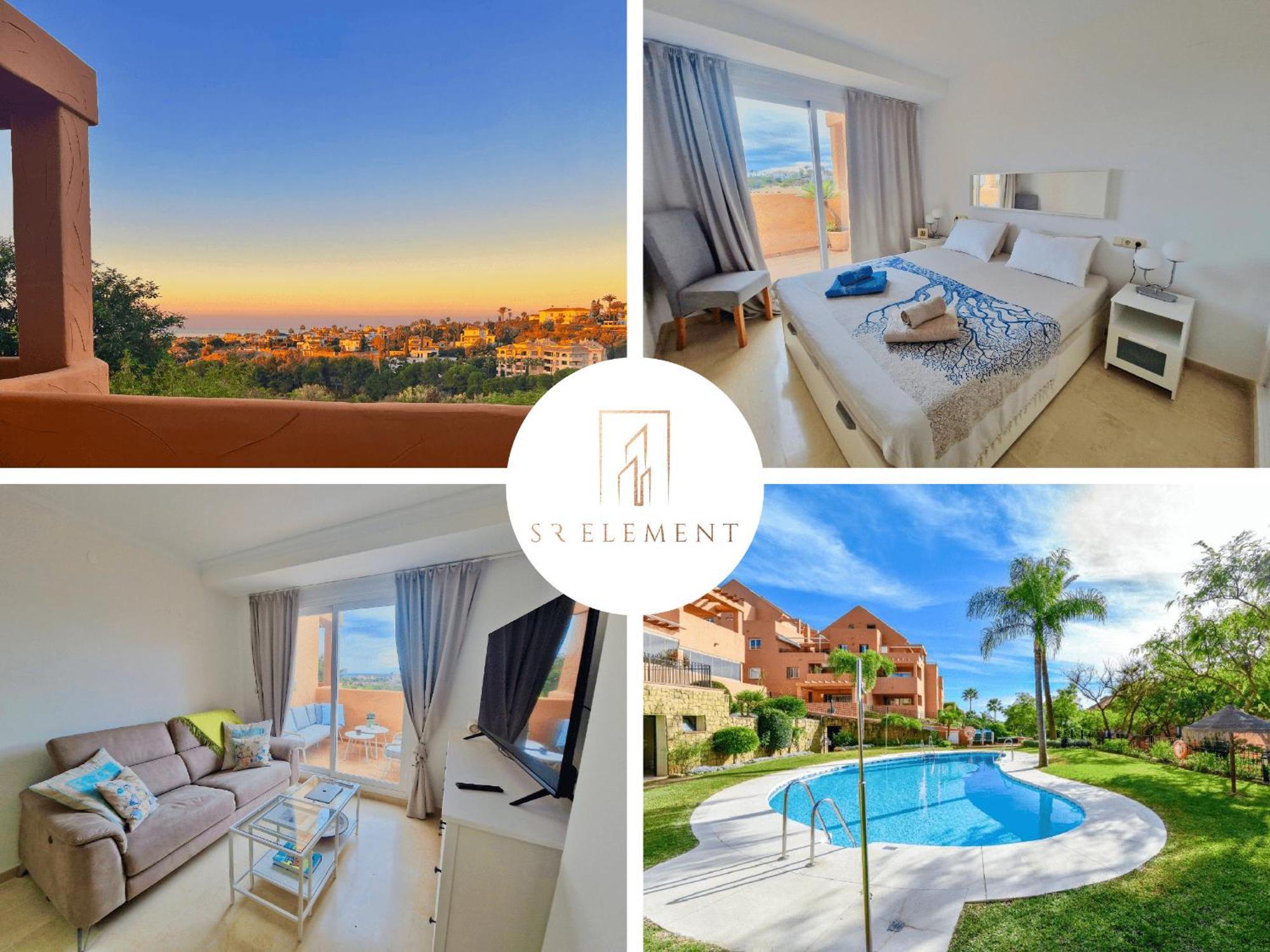 דירות Sr Santa Maria Golf Marbella With Sea Views מראה חיצוני תמונה